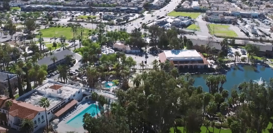 Aerial View of the Resort