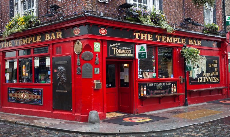 The Temple Bar In Dublin