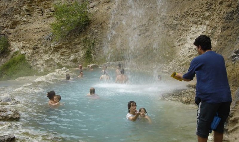 fairmont natural hot springs