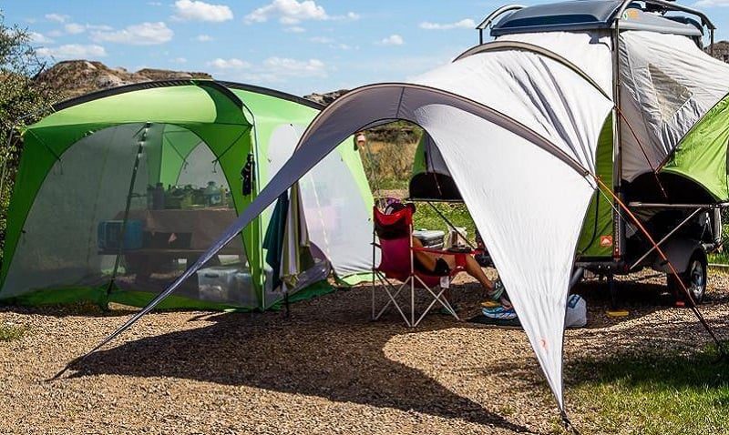 Dinosaur Provincial Park Tent Camping