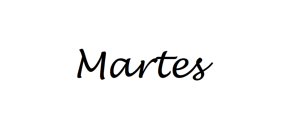 How to Pronounce Tuesday (Martes) in Spanish 