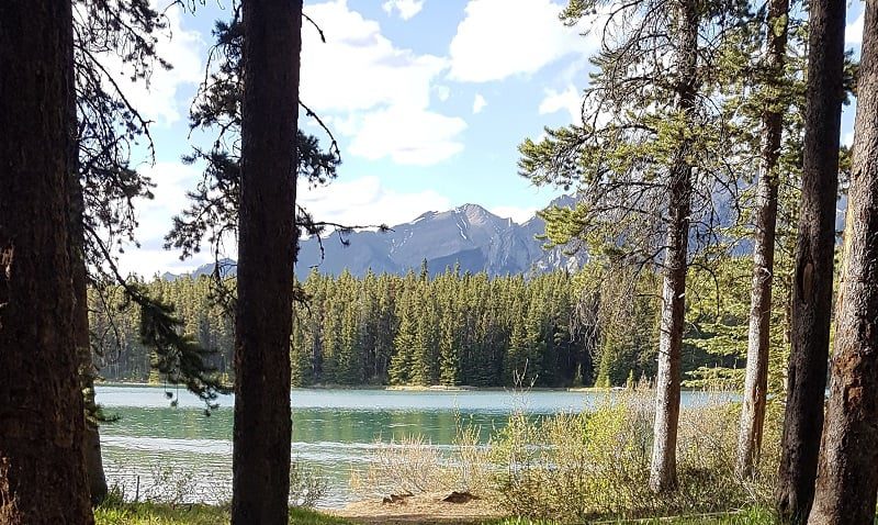 Two Jack Lake Camping