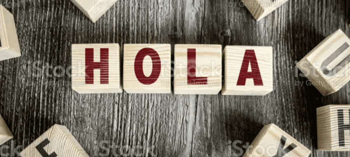 When to use the term Hola