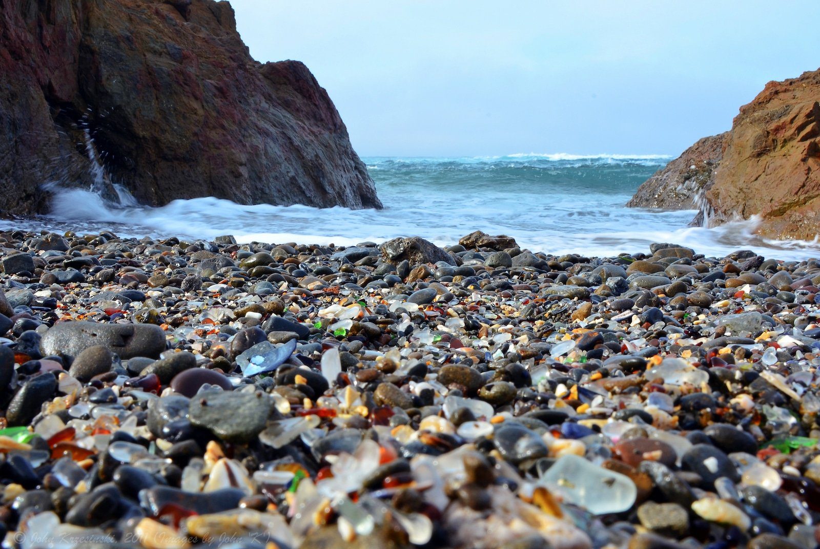 Glass Beach, California