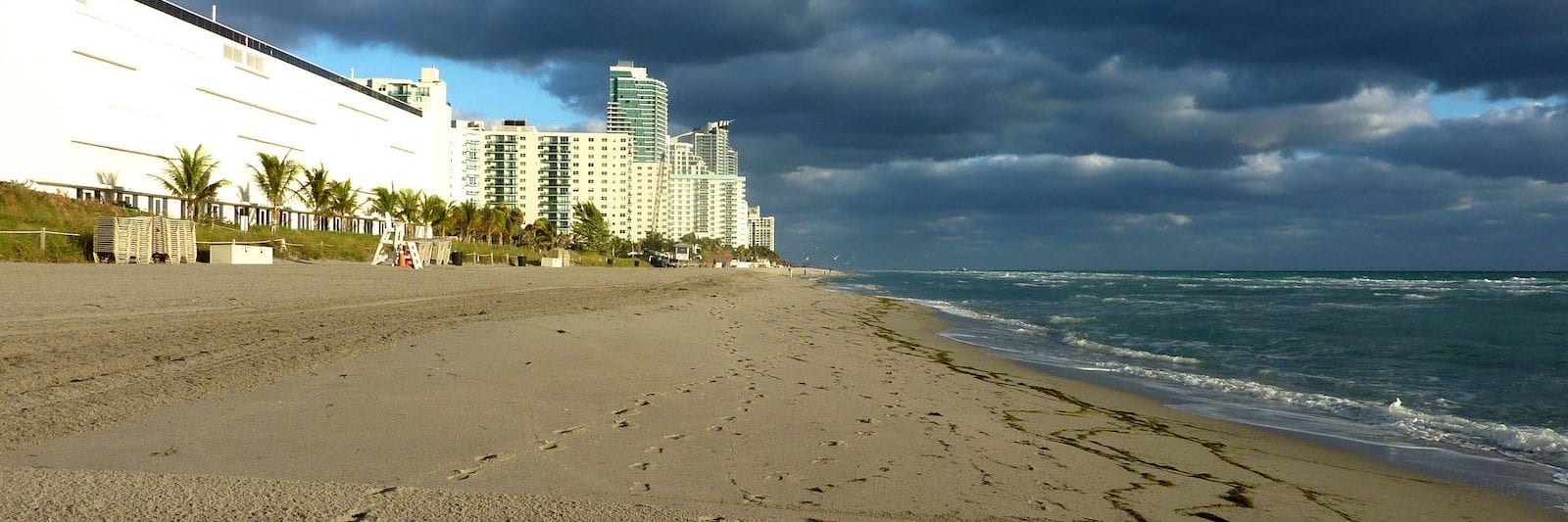 Hallandale Beach in Fort Lauderdale, Florida
