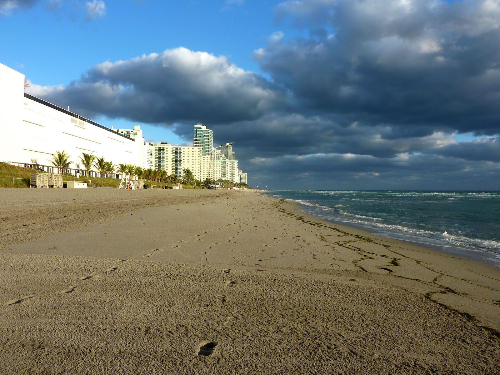Hallandale Beach in Fort Lauderdale, Florida