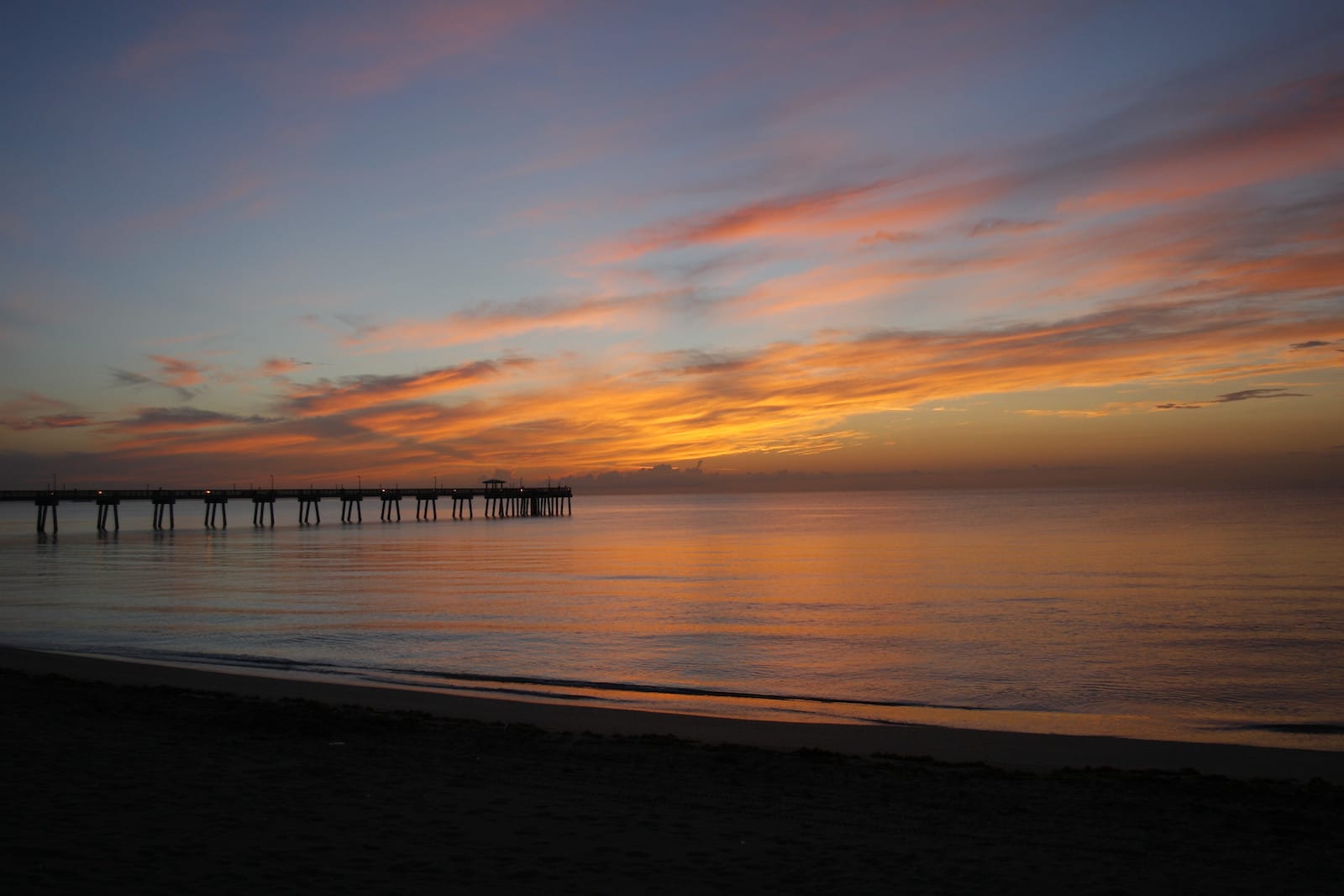 Dania Beach Pier Florida Sunris