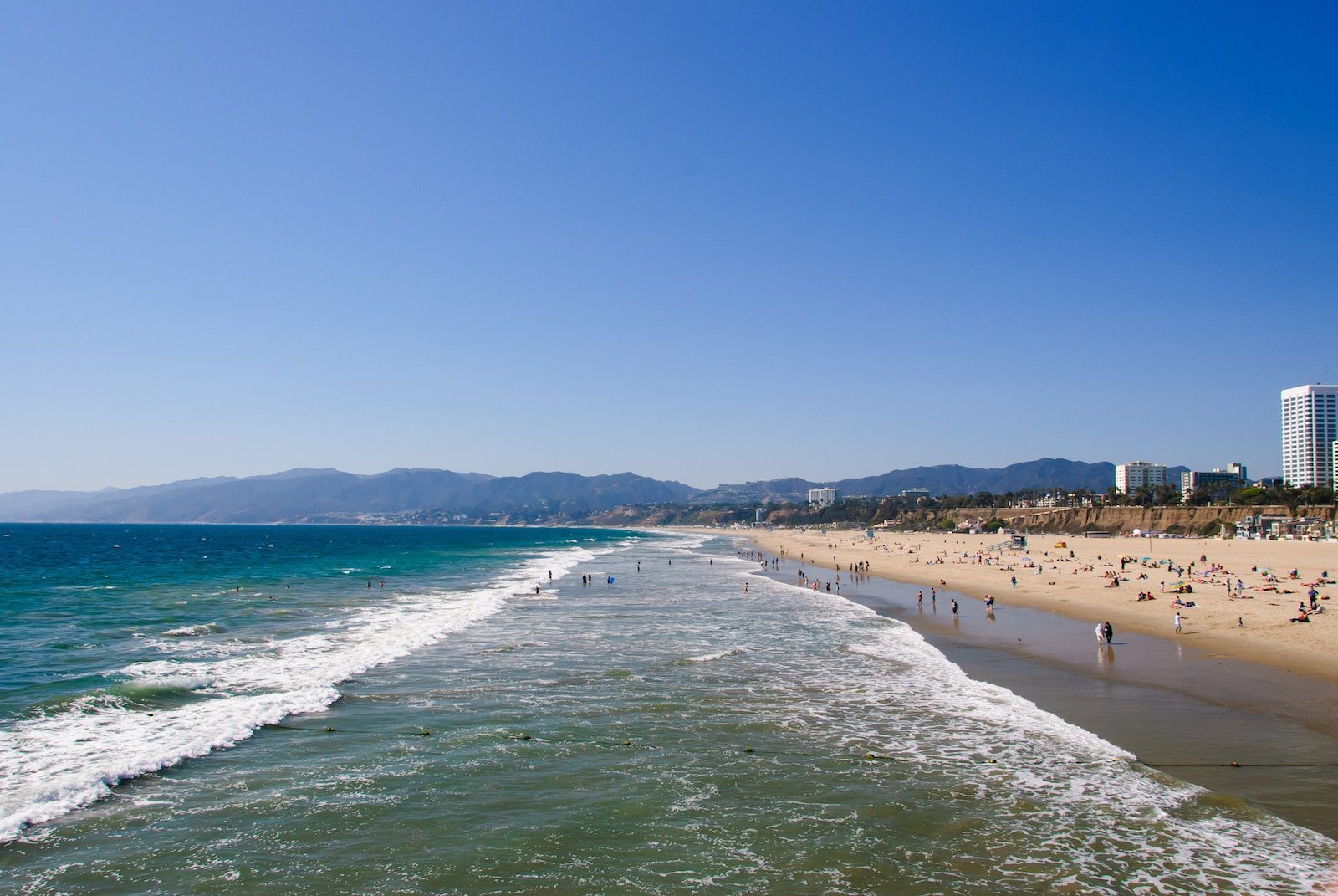 Santa Monica State Beach California