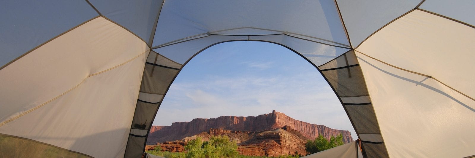 Utah Tent Camping National Park