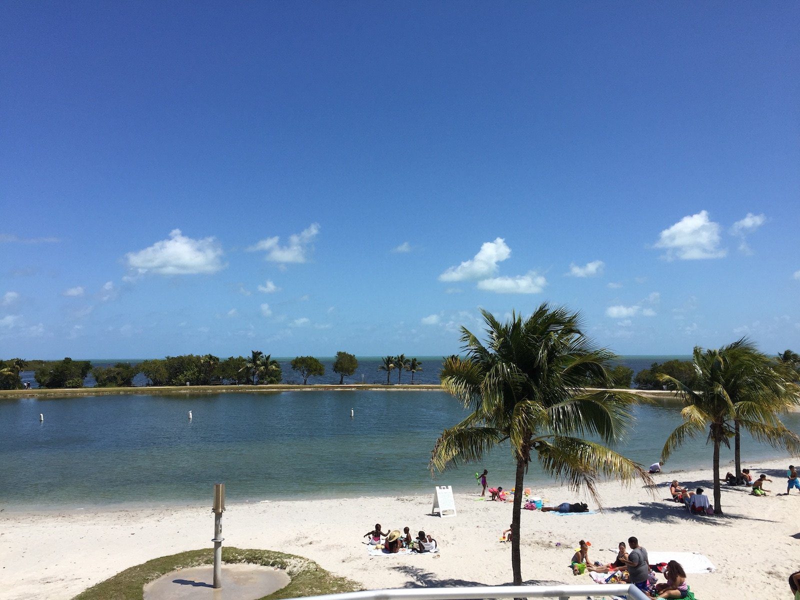 Image of visitors to Homestead Bayfront Park, Florida