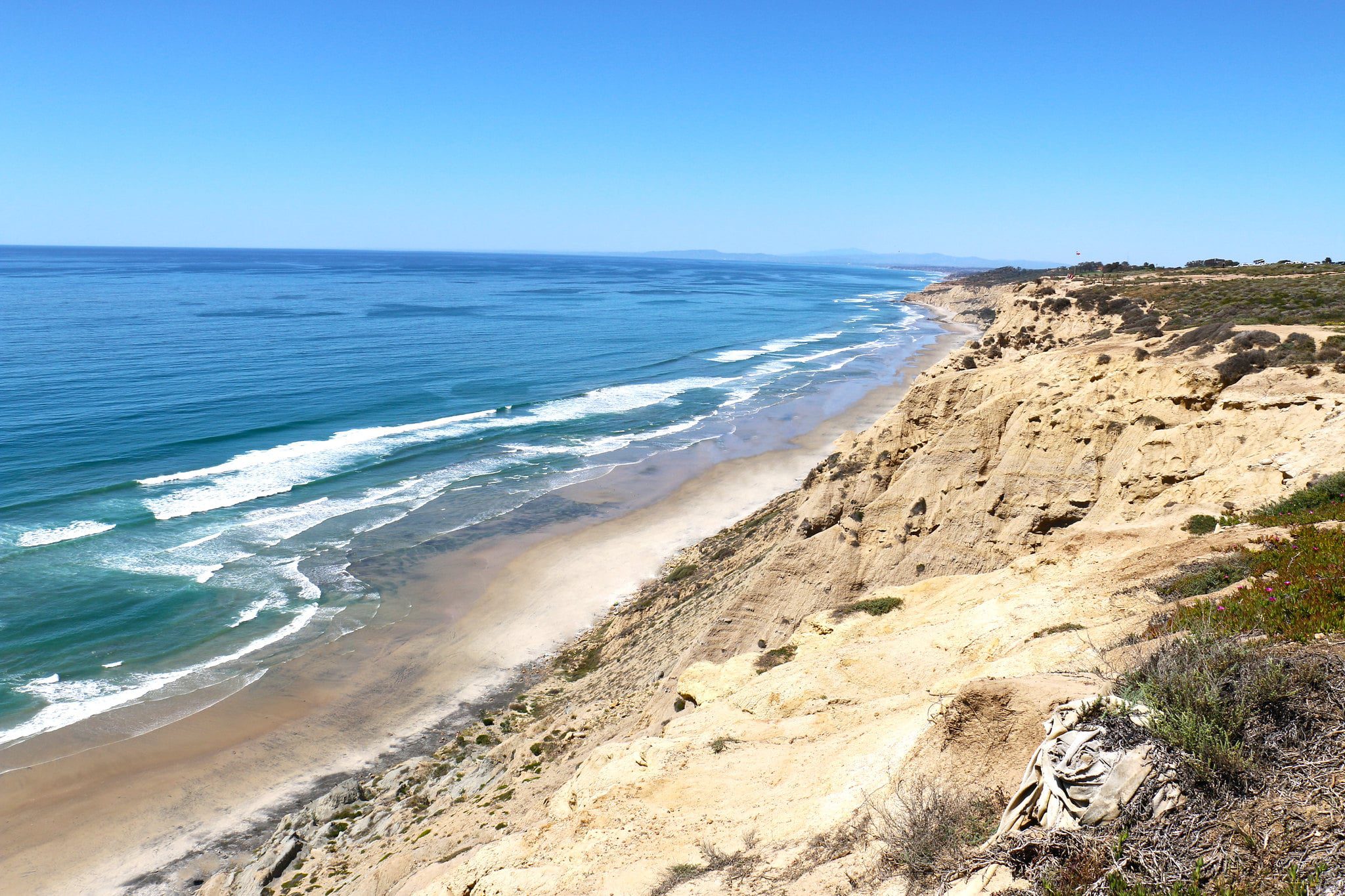 Image of Torrey Pines Beach in La Jolla California