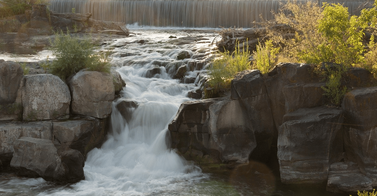Idaho Waterfall and Hot Springs