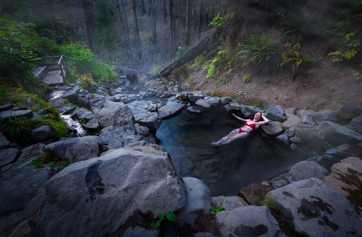 Hot Spring in the Wilderness