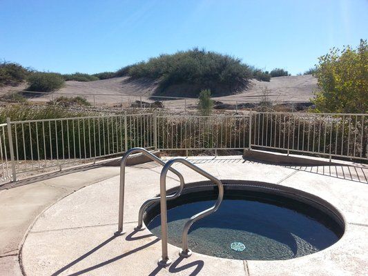 Hot Well Dunes Hot Springs in Arizona