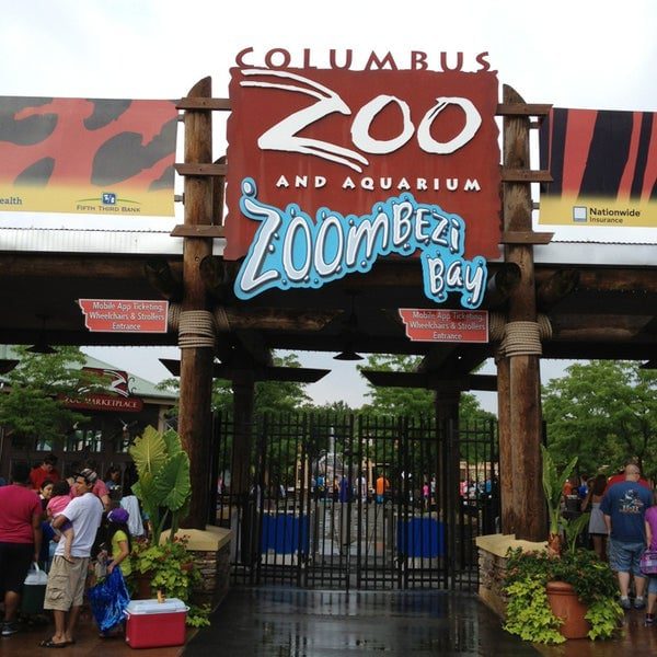 columbus zoo and aquarium entrance