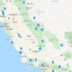 hot springs in California map