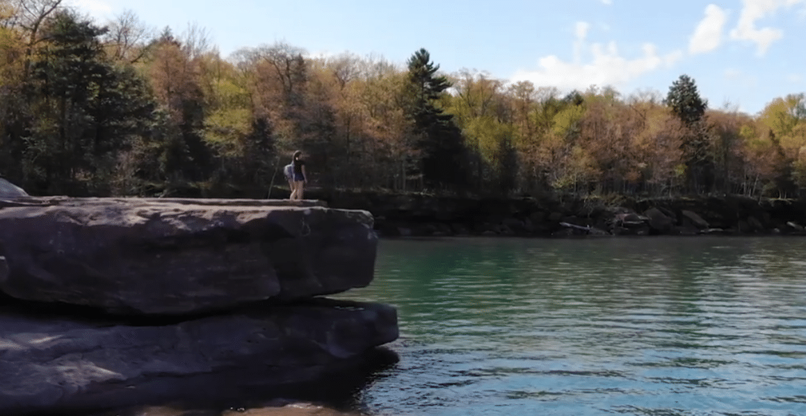 Big Bay State Park - Cliff Jumping