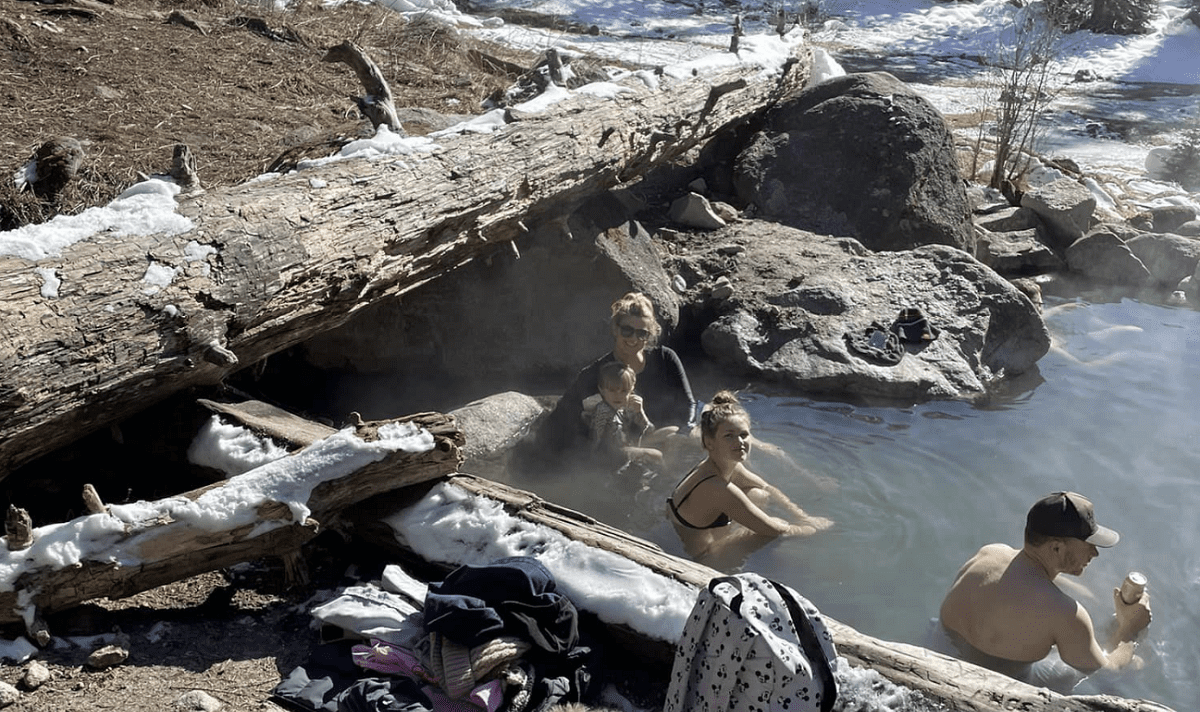 Jerry Johnson Hot Springs in Idaho