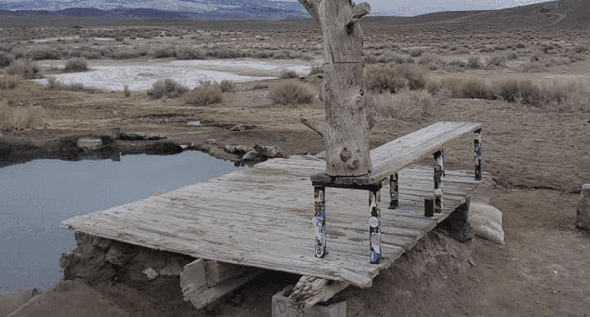 Spencer Hot Springs in Nevada