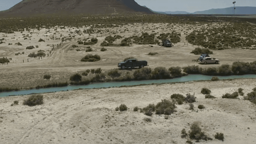 Trego Hot Springs Aerial View