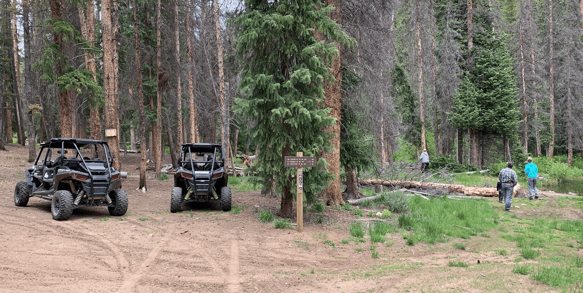 ATVing near Waunita Hot Springs