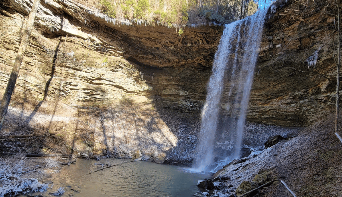 Deer Lick Falls - Tennessee