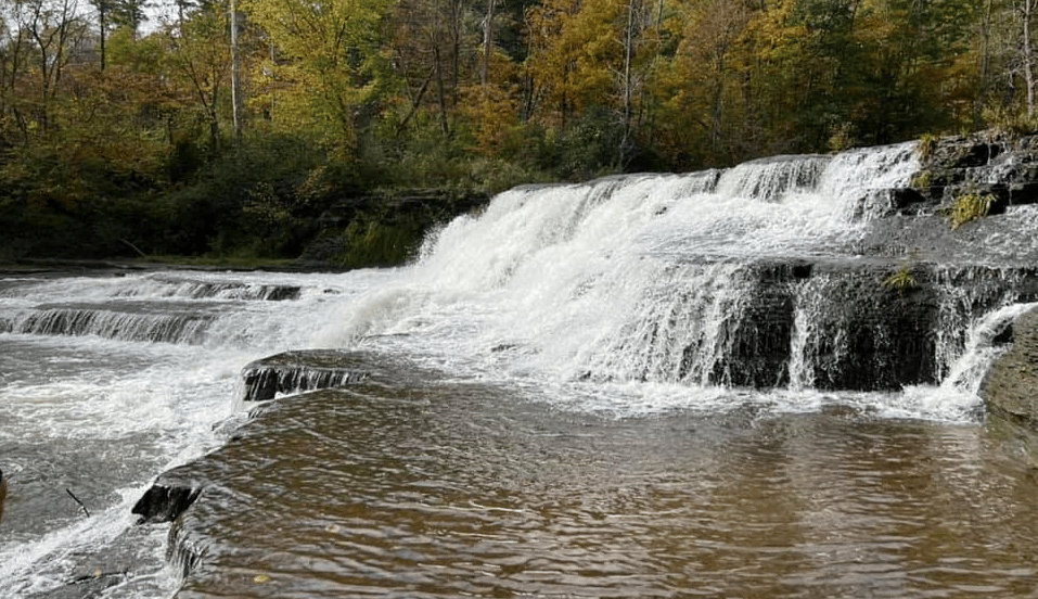 Scenic Wiscoy Falls