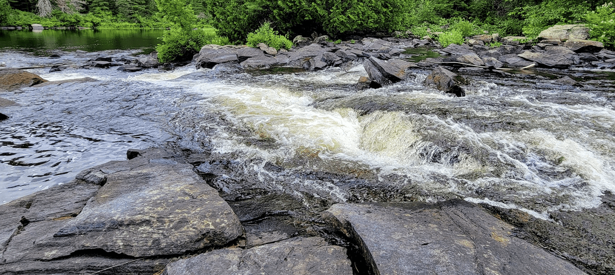 Bliss Rapids Waterfall