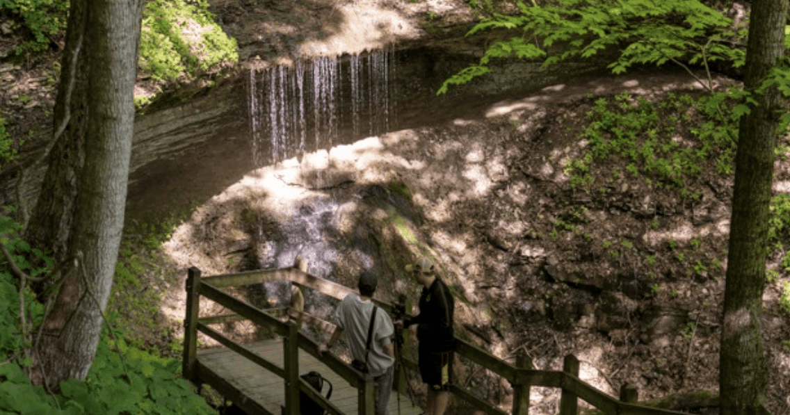 Bridal Veil Falls - Iowa