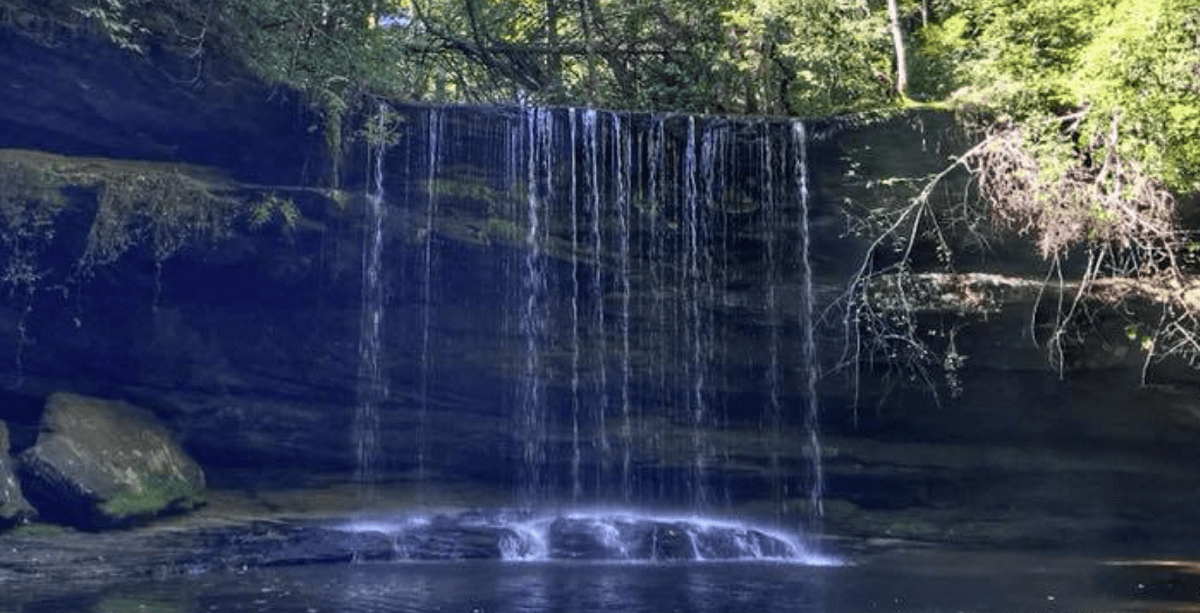 Caney Creek Falls