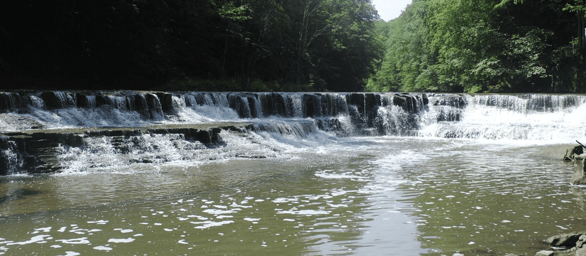 Chagrin River Gorge Waterfall