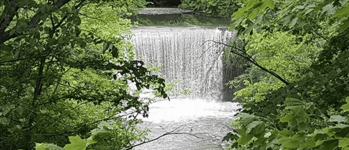 Great Serpent Mound Waterfall