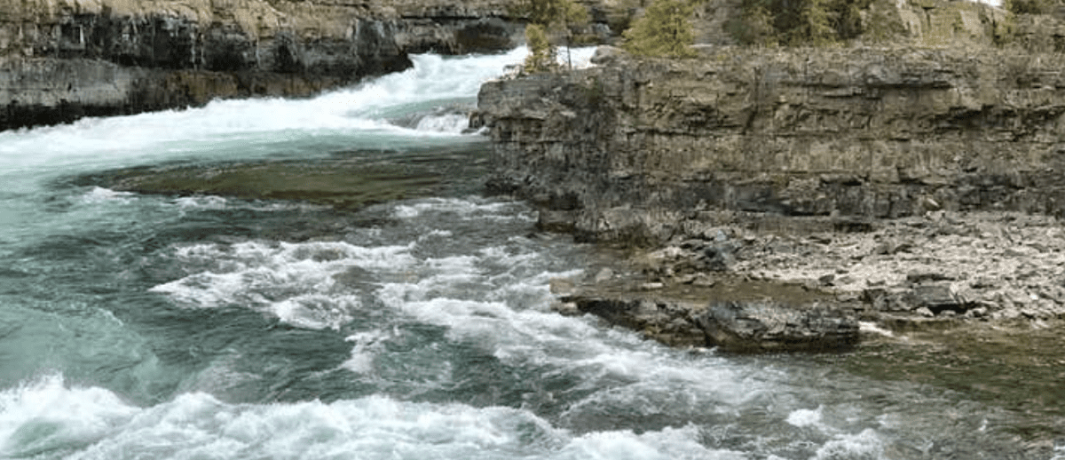 Kootenai Waterfall