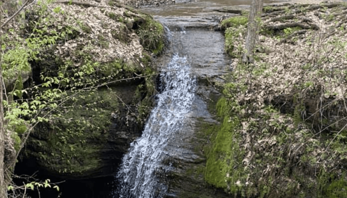 Ledges State Park Waterfall