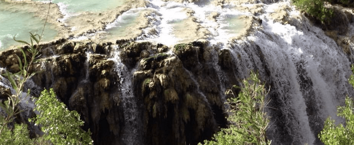 Little Navajo Waterfall