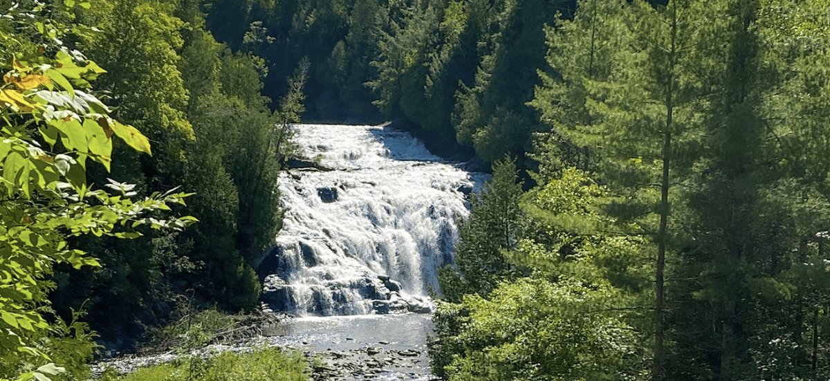 Potato River Waterfall