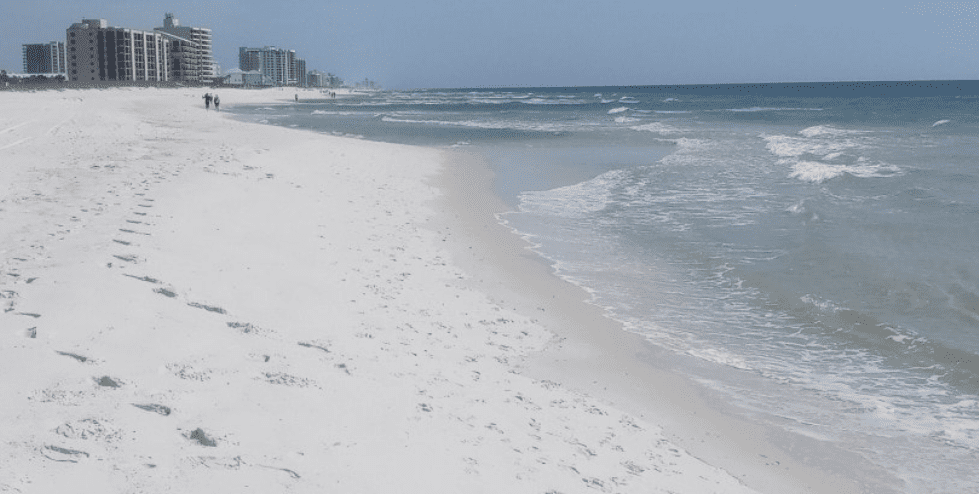Sandy Beaches at Orange Beach