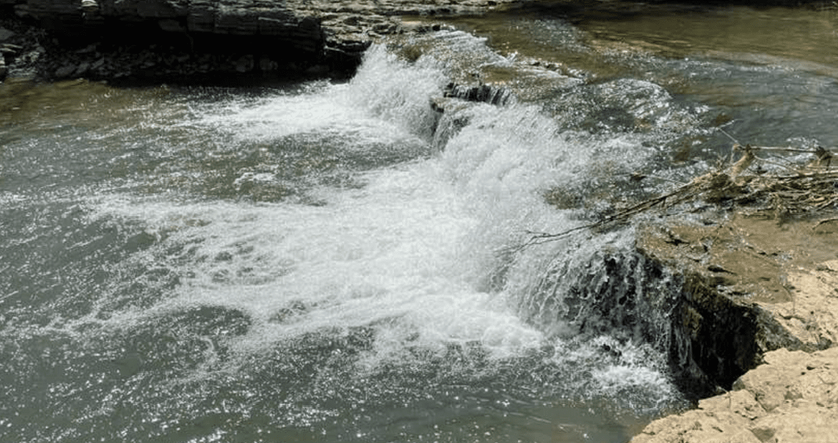 Wakarusa River Falls